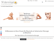 Tablet Screenshot of plastische-chirurgen-muenchen.com